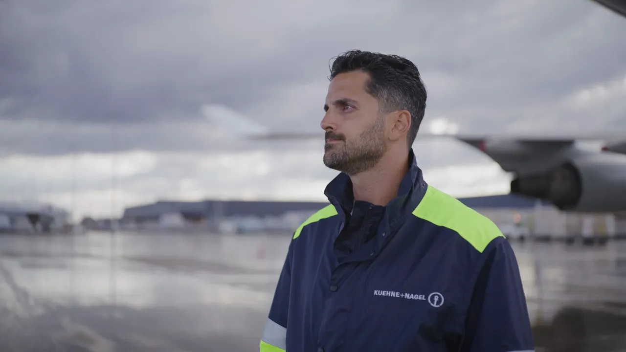 Fabiano Piccino, Global Air Logistics Sustainability Manager at Kuehne+Nagel