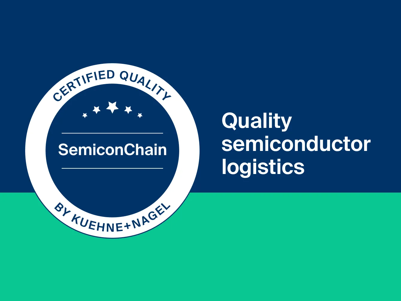 SemiconChain certified quality for semiconductor logistics