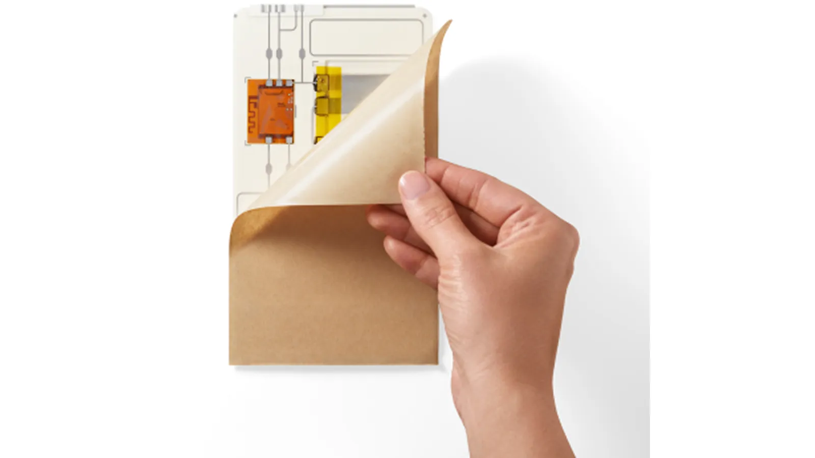 Real time transportation visibility label - Road transport
