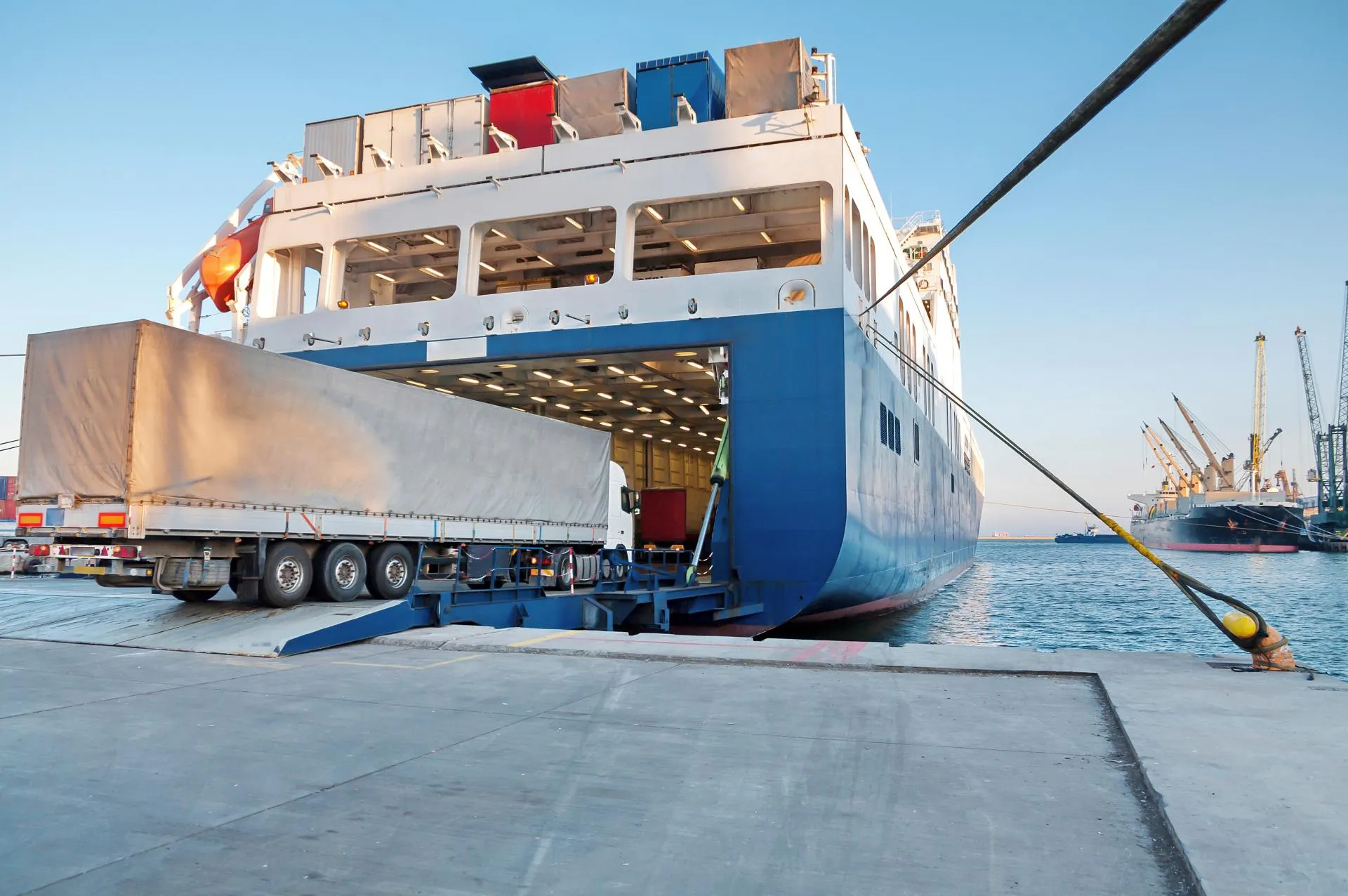 Ferry and Trucking Transportation
