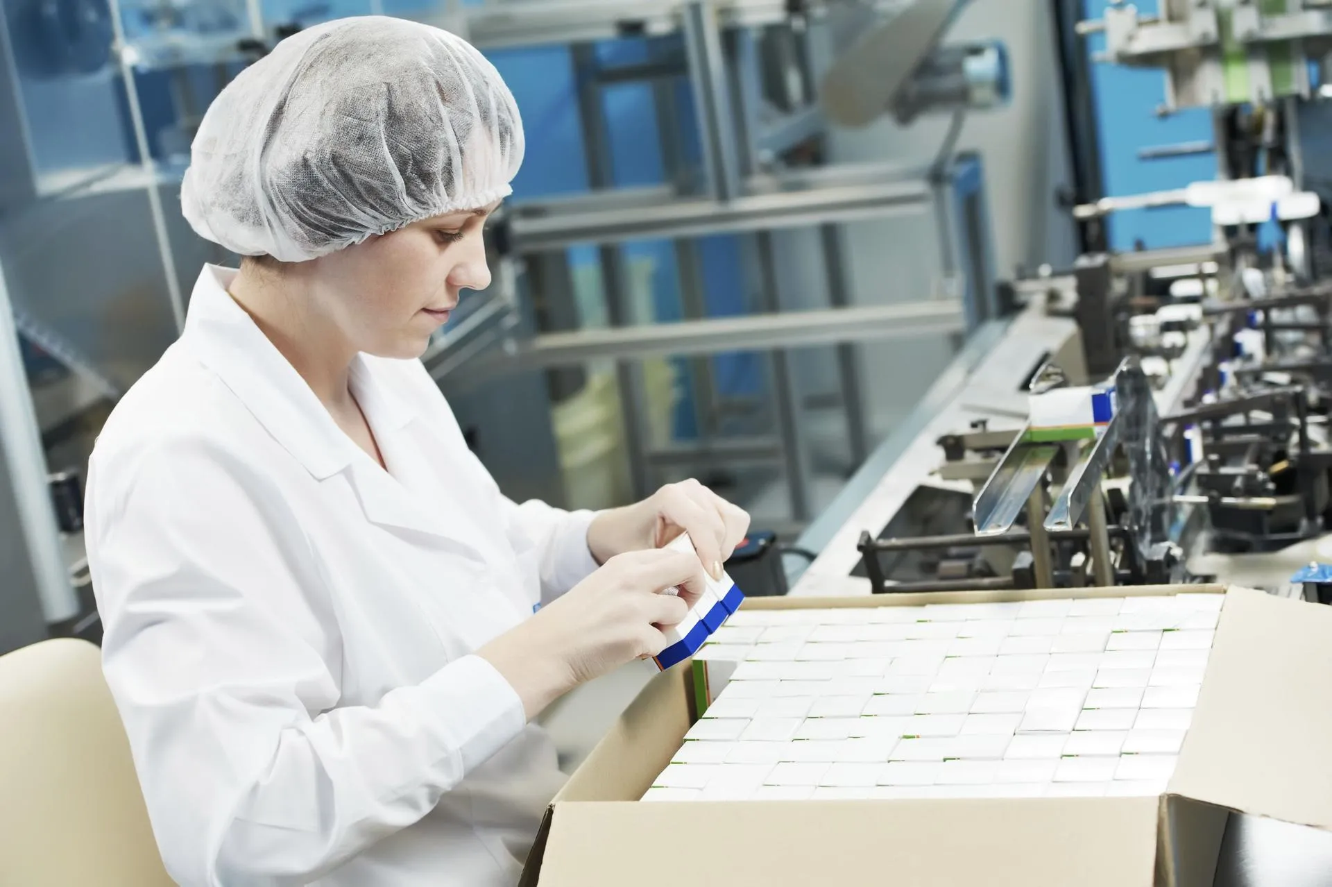 Pharmacist on laboratory