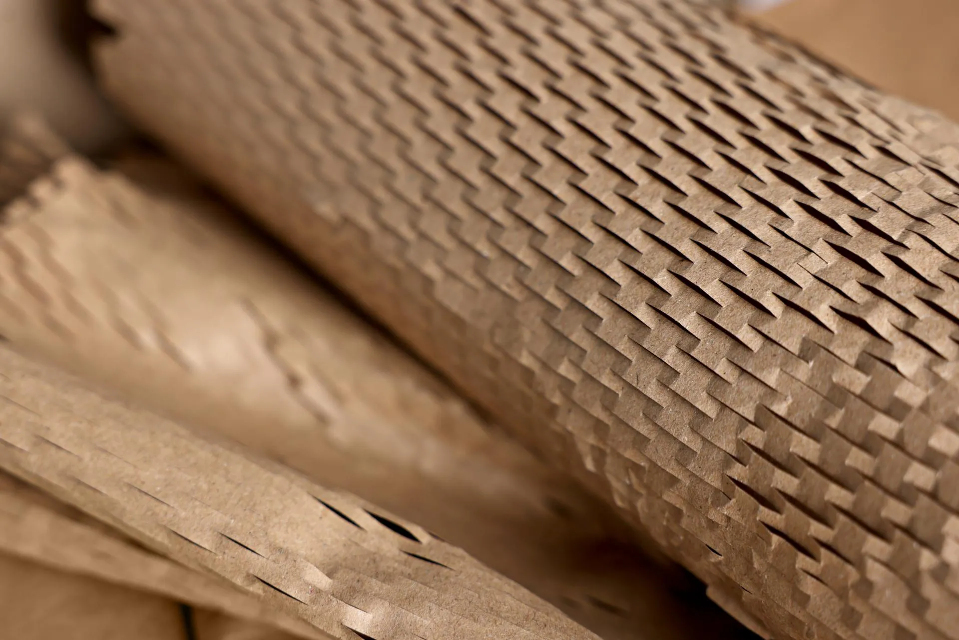 Honeycomb packaging, sustainable packaging.