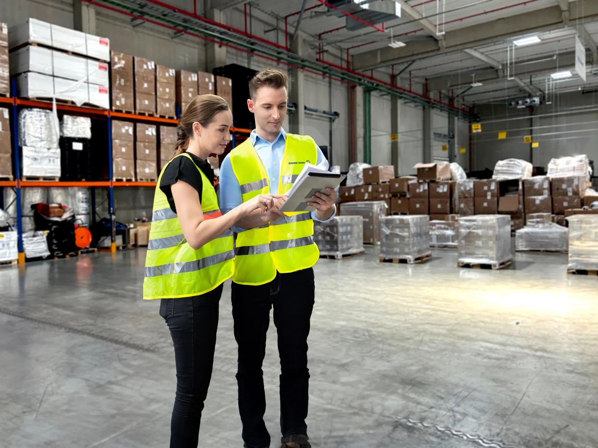 Warehouse employees