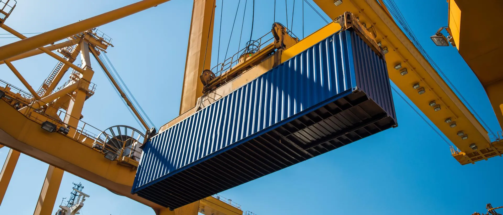 Container box in port shipping container 2