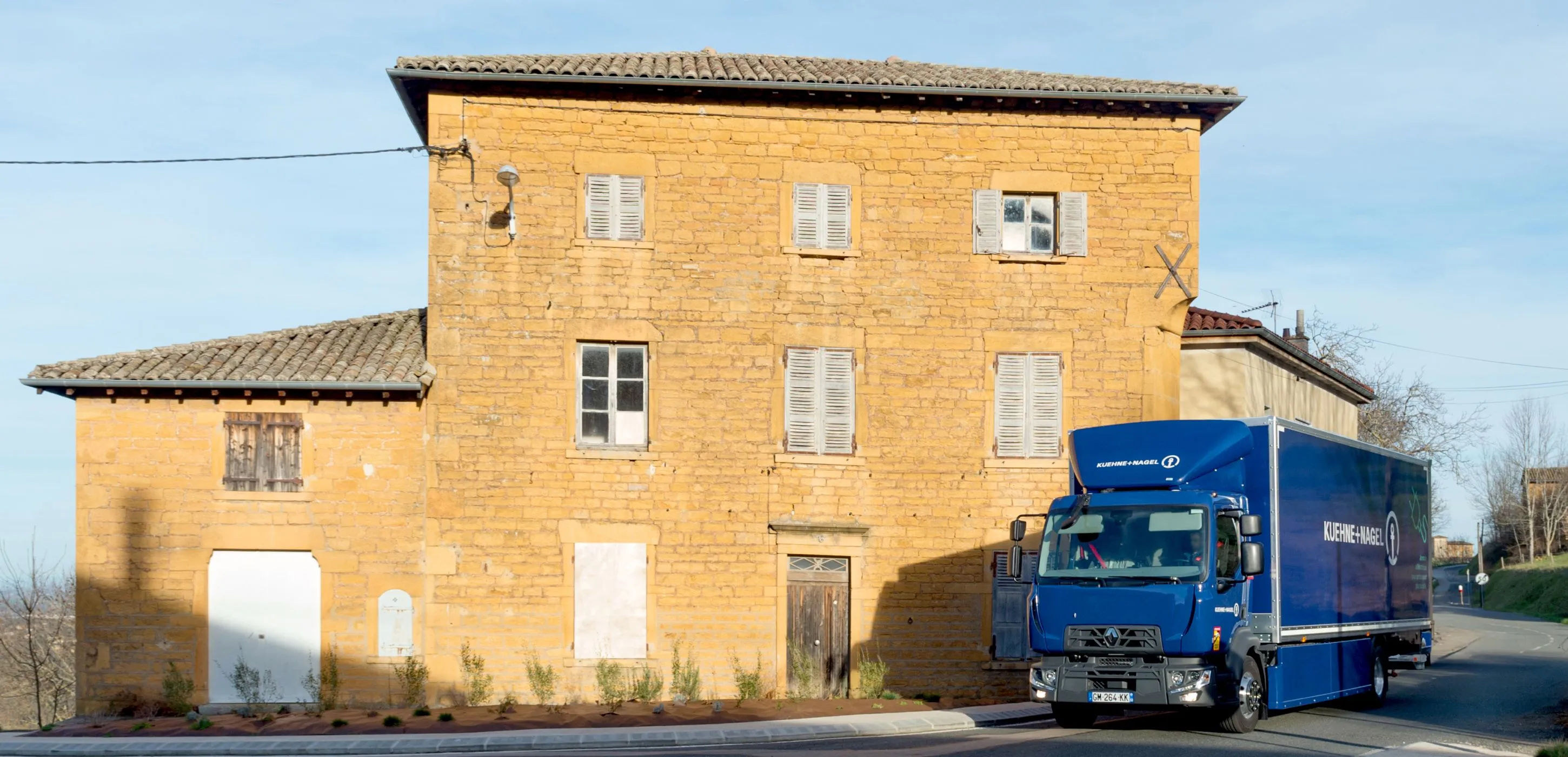KN truck in Lyon