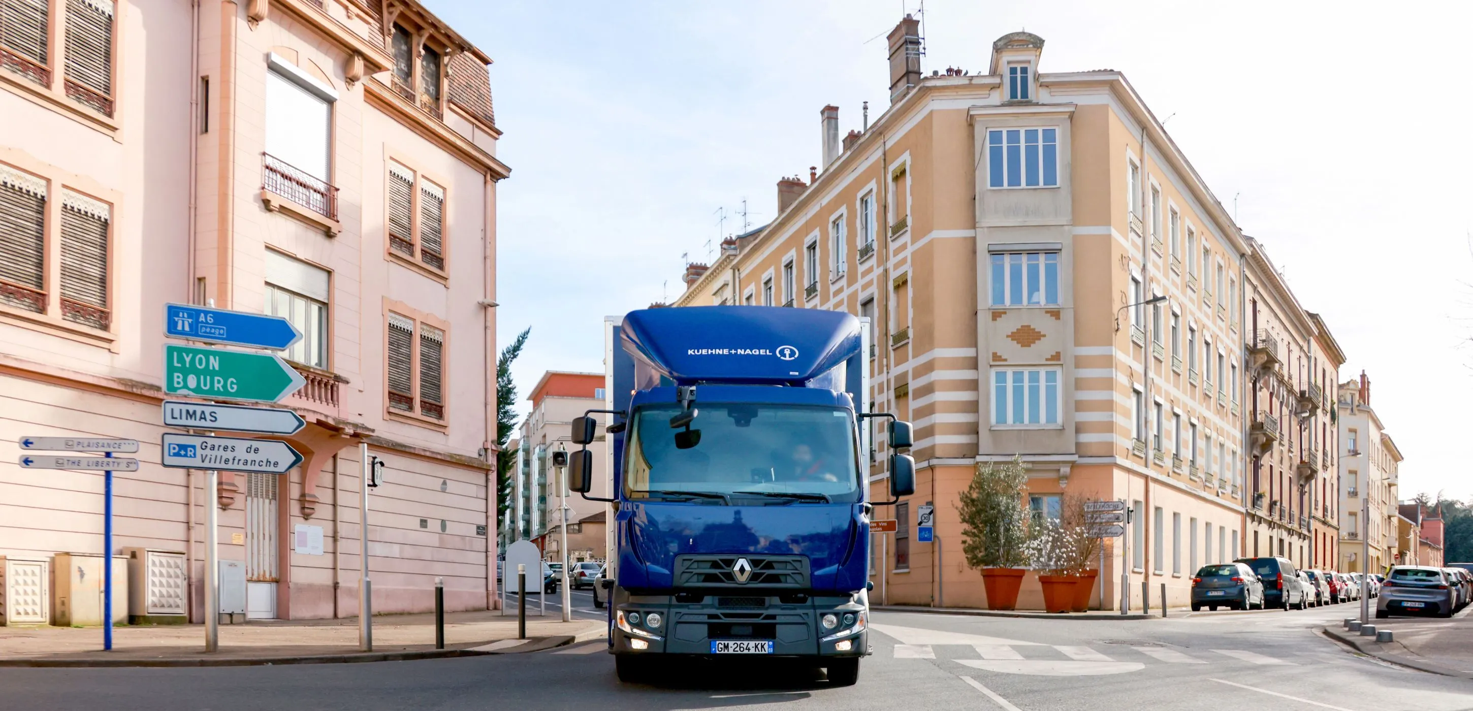 Shipping groupage into France