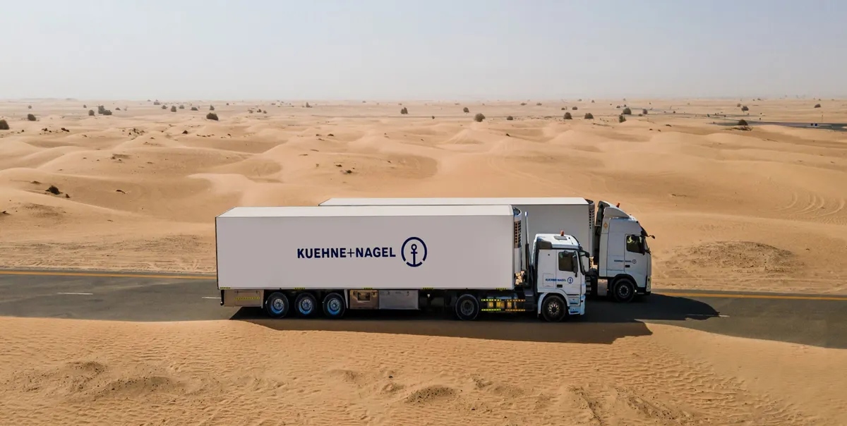 Kuehne+Nagel truck in MEA