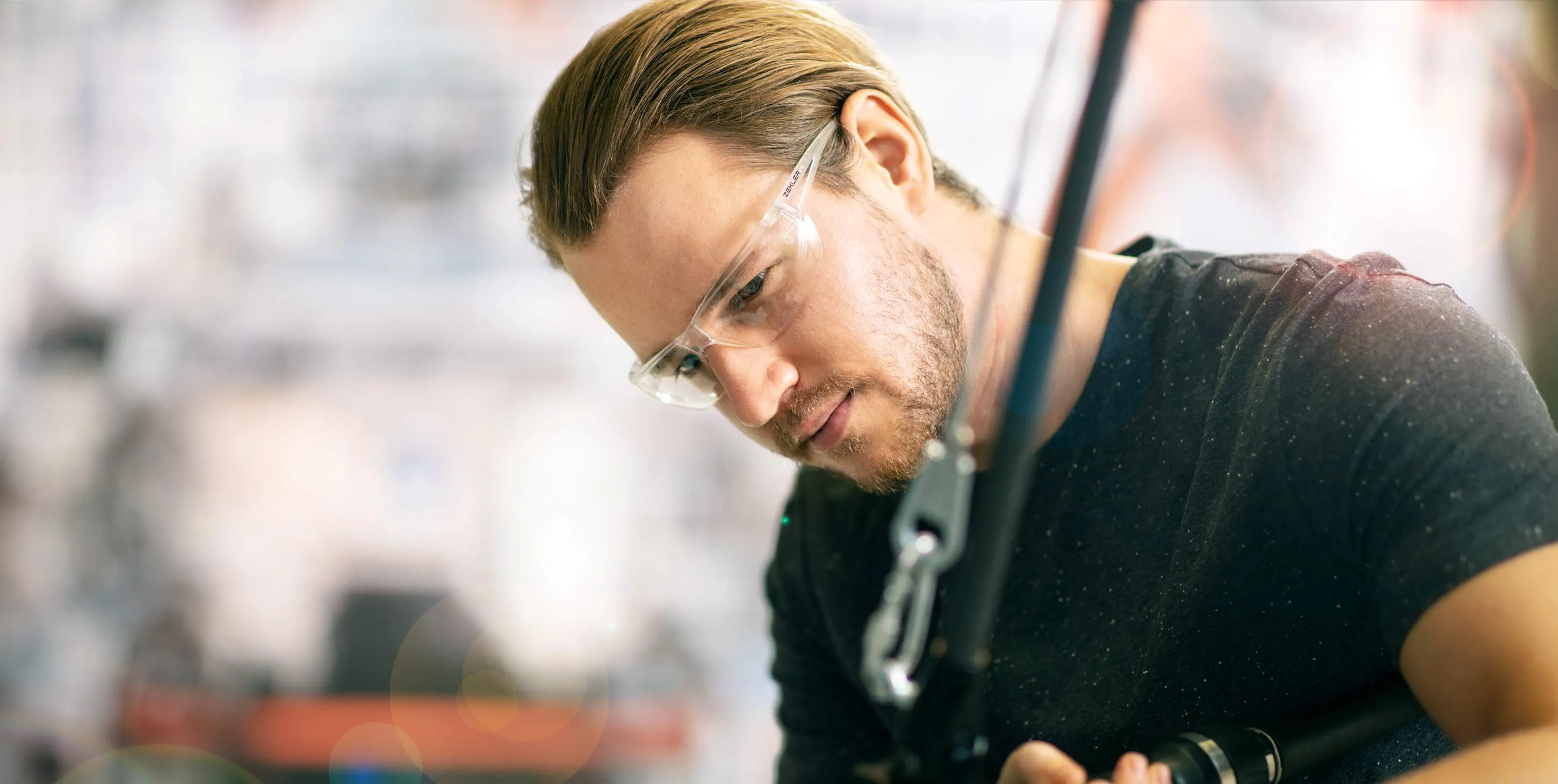Man with glasses
