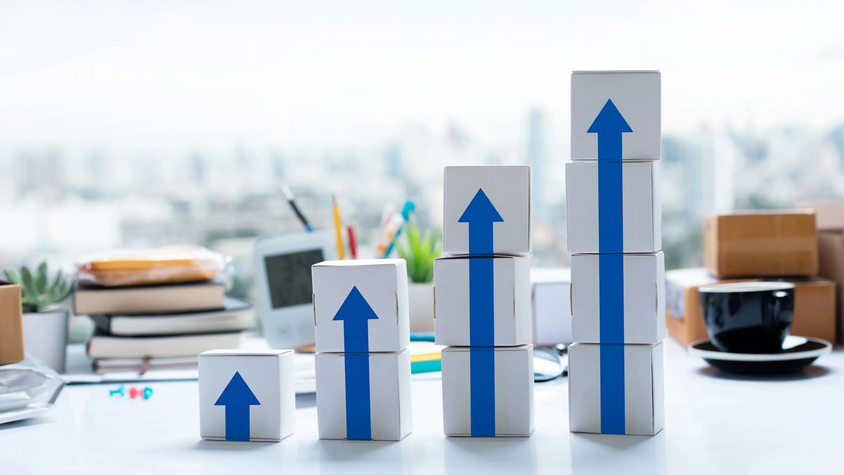 Business ecommerce arrows