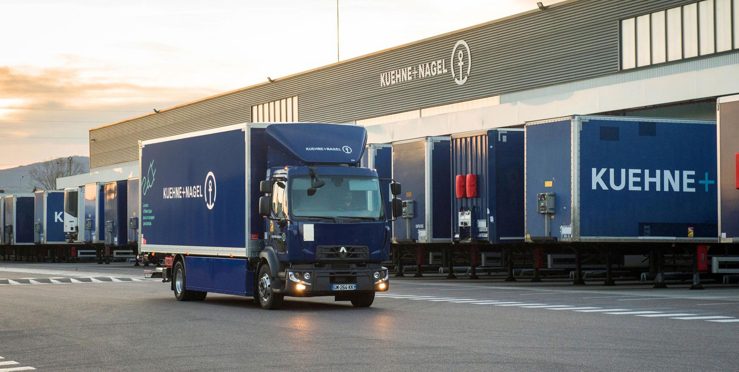 Kuehne+Nagel electric truck