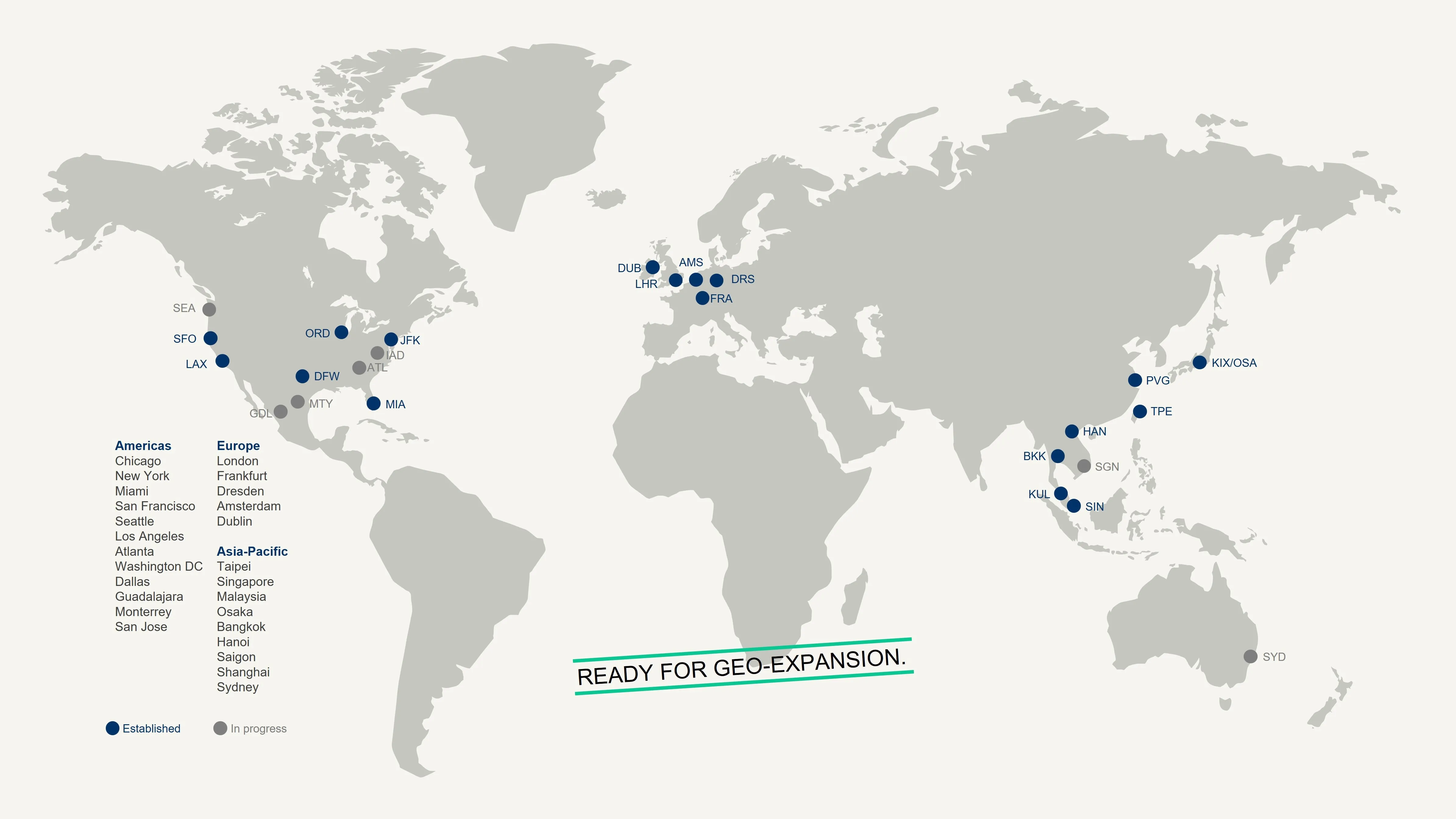 Wereldwijd cloudinfrastructuurnetwerk 2025 – gekwalificeerd voor kernniveau (bijgewerkt in november 2024)