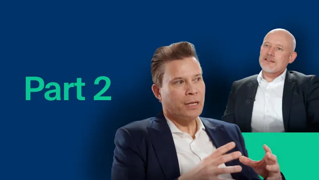 Two customs experts are discussing a strategic approach to customs clearance.