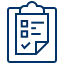 customs checklist icon