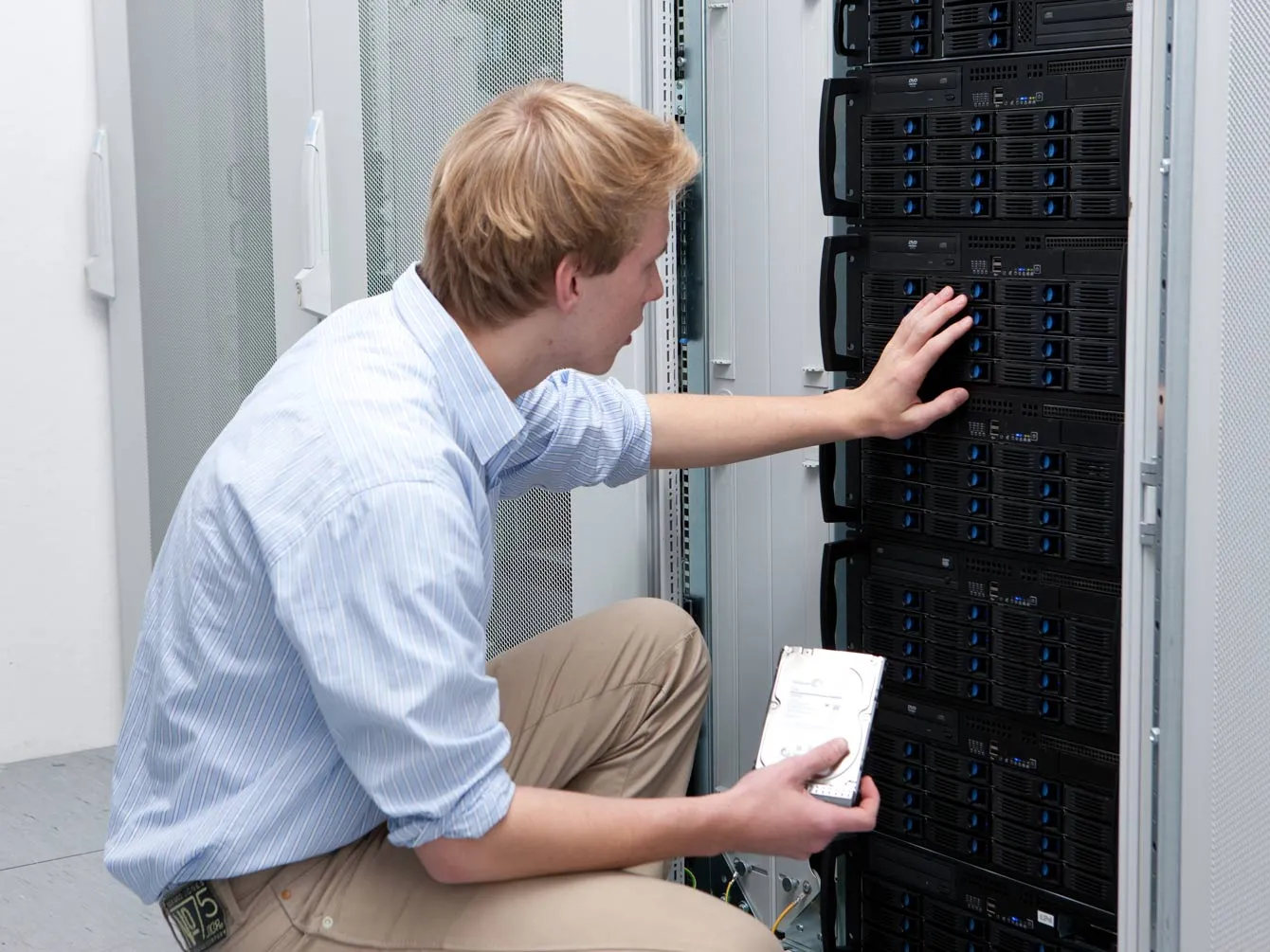 Man trying to relocate server