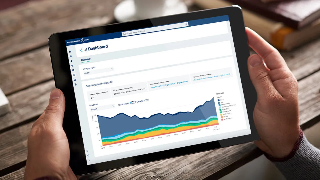seaexplorer dashboard container shipping disruption