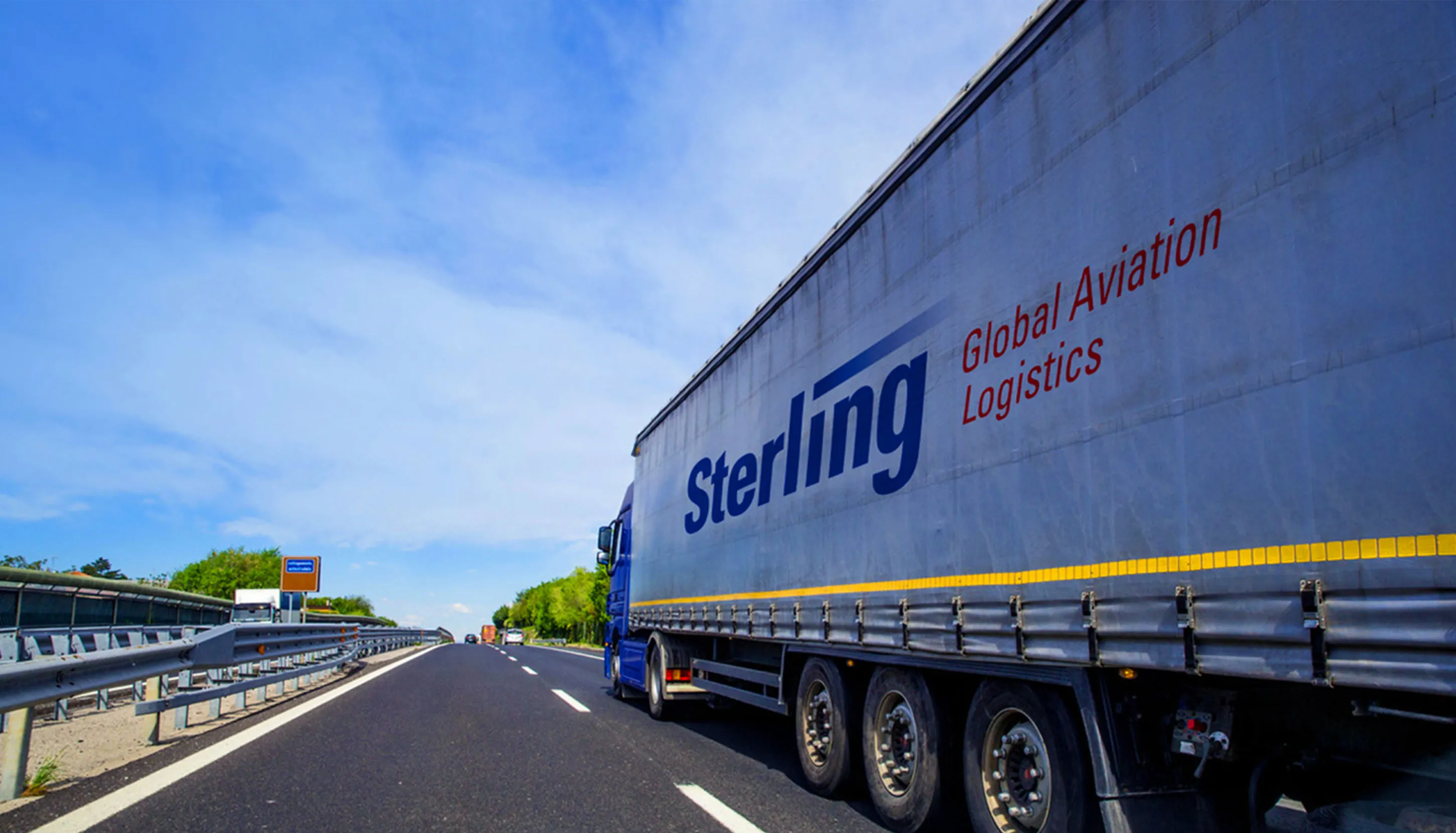 Sterling truck on the road during the sunny day