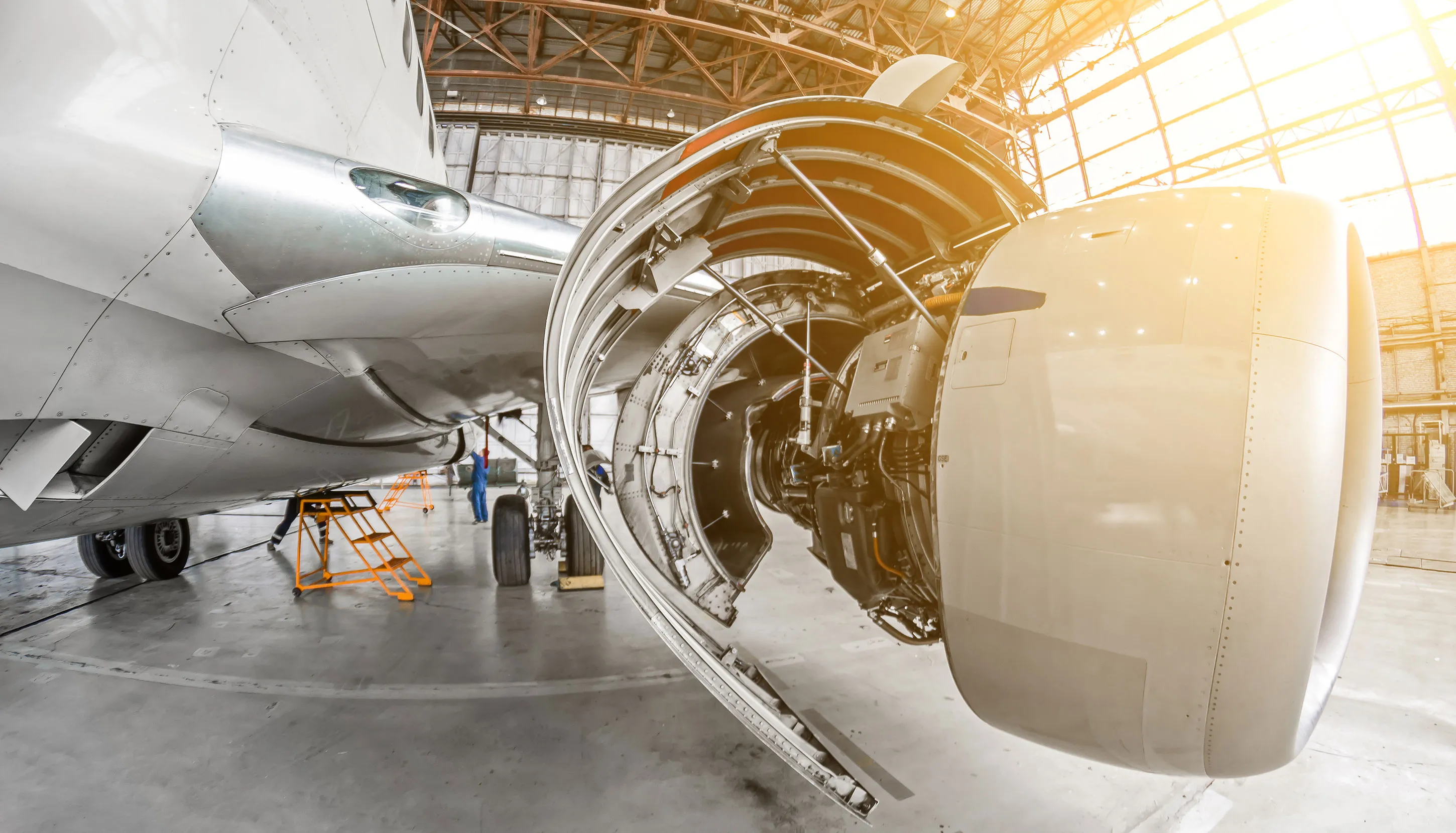 Maintenance of the plane before taking off